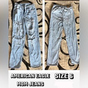 American Eagle mom jeans